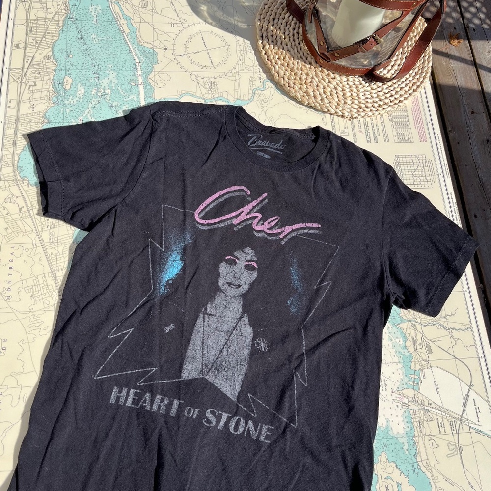 Cher Heart of Stone Bravado Graphic Tee Shirt